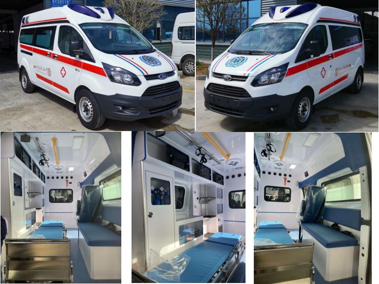 福特V362柴油版负压监护型救护车