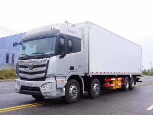 福田欧曼EST前四后八冷藏车