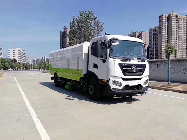东风天锦洗扫车7立方水/9立方尘