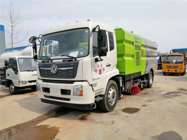 东风天锦洗扫车