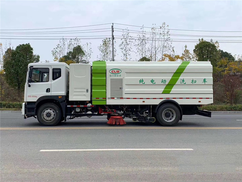 东风纯电动洗扫车8立方水/8立方尘