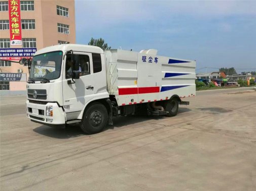 东风天锦吸尘车2立方水/8立方尘