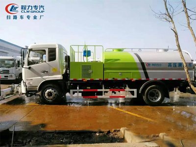 东风天锦路面高压清洗车