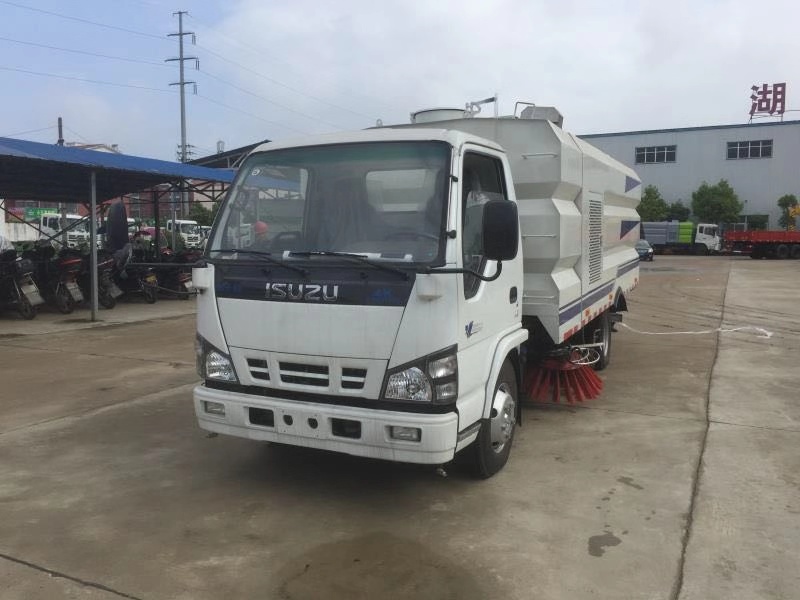 五十铃扫路车4立方尘箱/1.5立方水箱