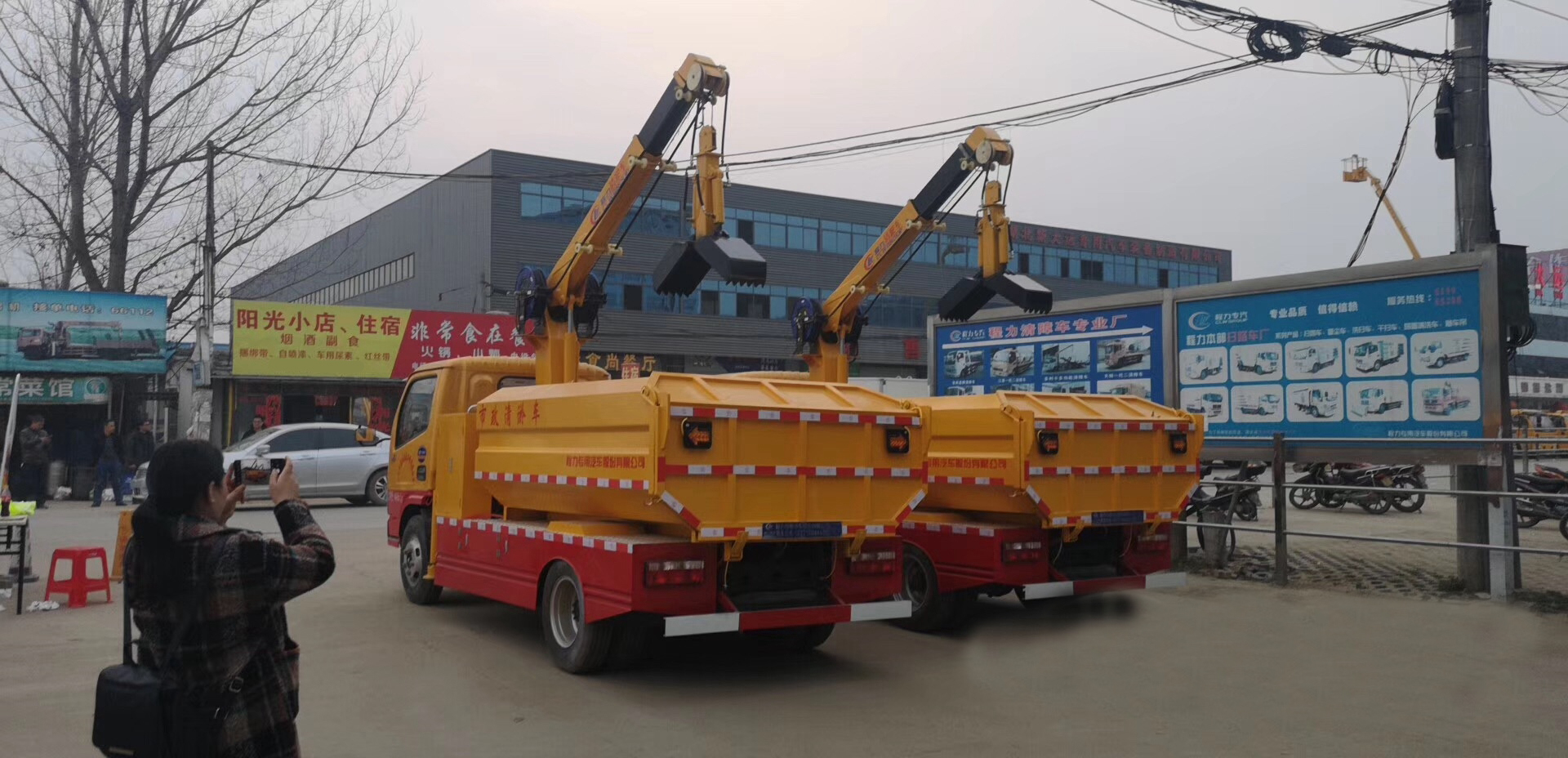 东风单排5立方蓝牌清淤车