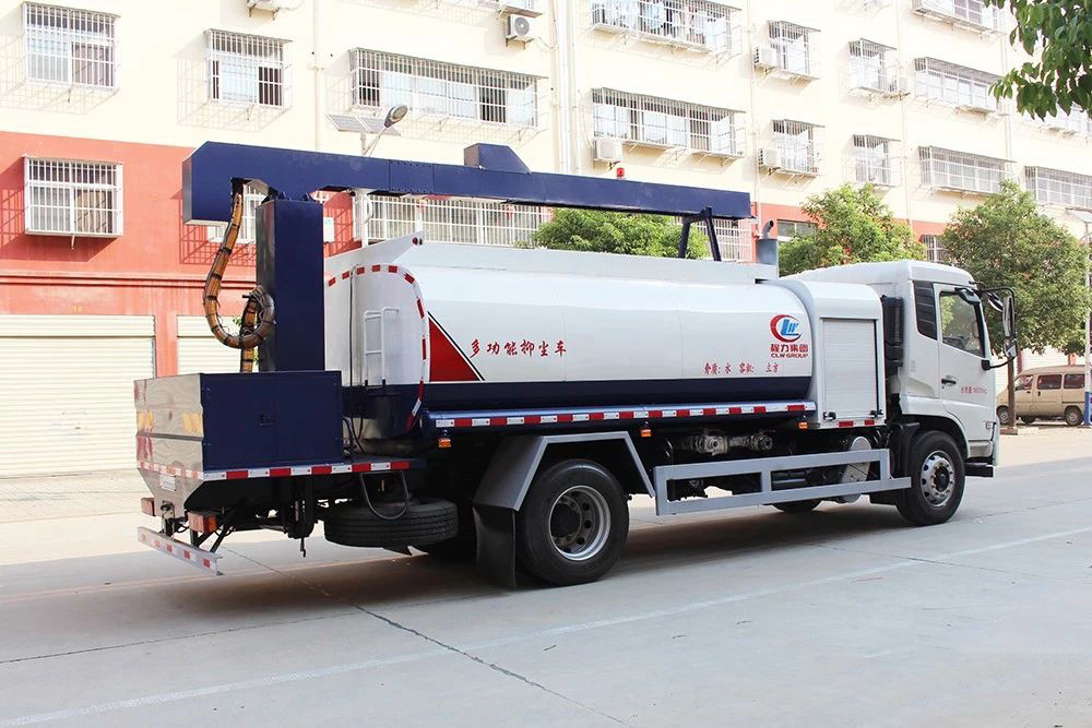 东风天锦10立方铁路抑尘车
