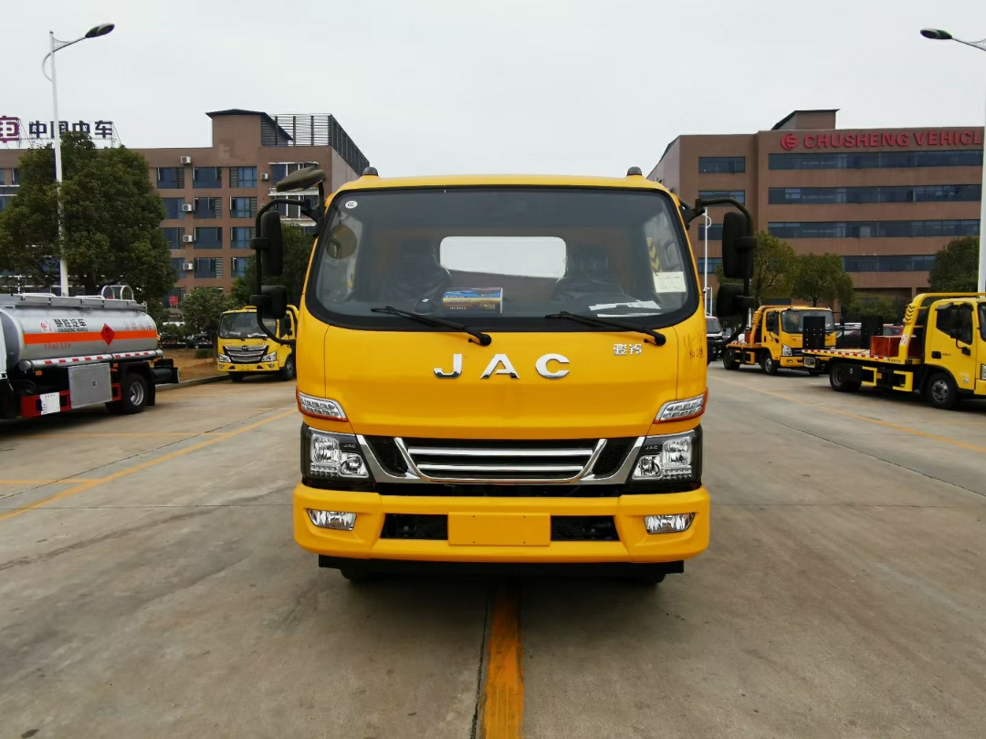 江淮V7黄牌一体板清障车