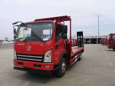 大运单桥平板运输车