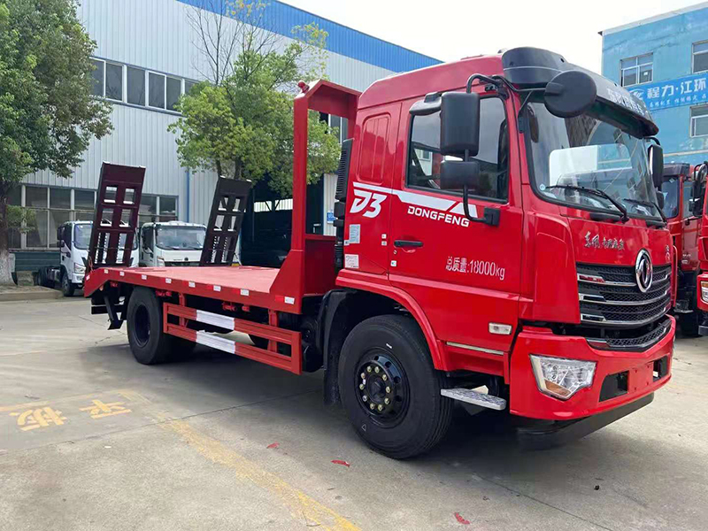 东风D3单桥平板运输车