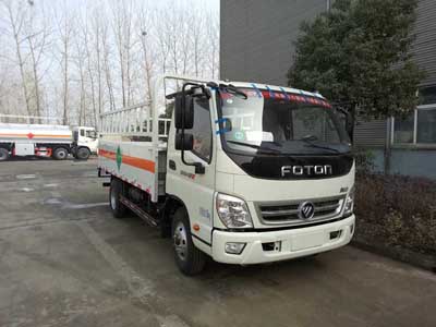 福田奥铃蓝牌4.1米气瓶运输车