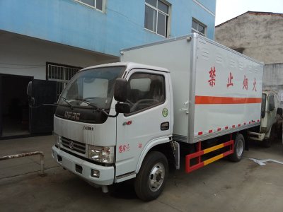 东风多利卡蓝牌4.1米毒性感染性厢式车
