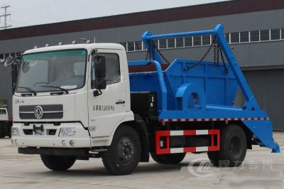 东风天锦12方摆臂垃圾车