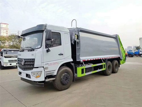 东风专底后双桥18方压缩垃圾车