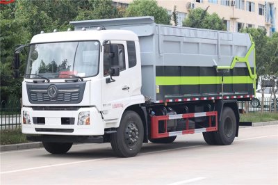 东风8方对接式垃圾车