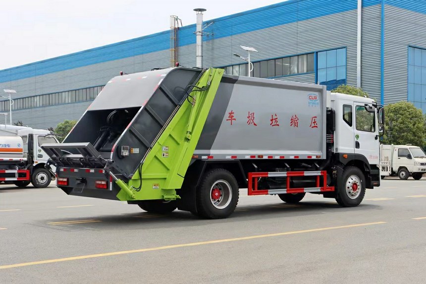 东风12方压缩垃圾车