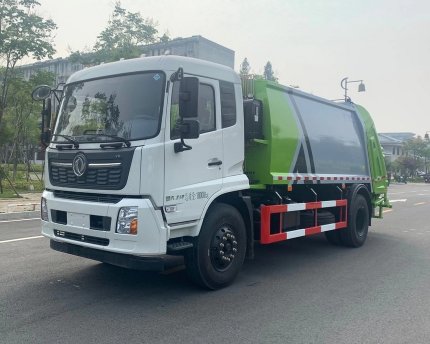 东风天锦14方压缩垃圾车