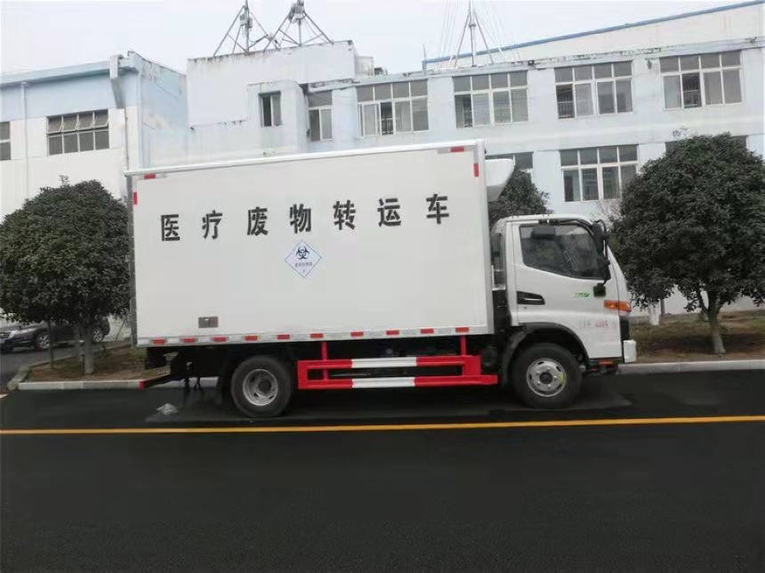 江淮骏铃医疗废物转运车