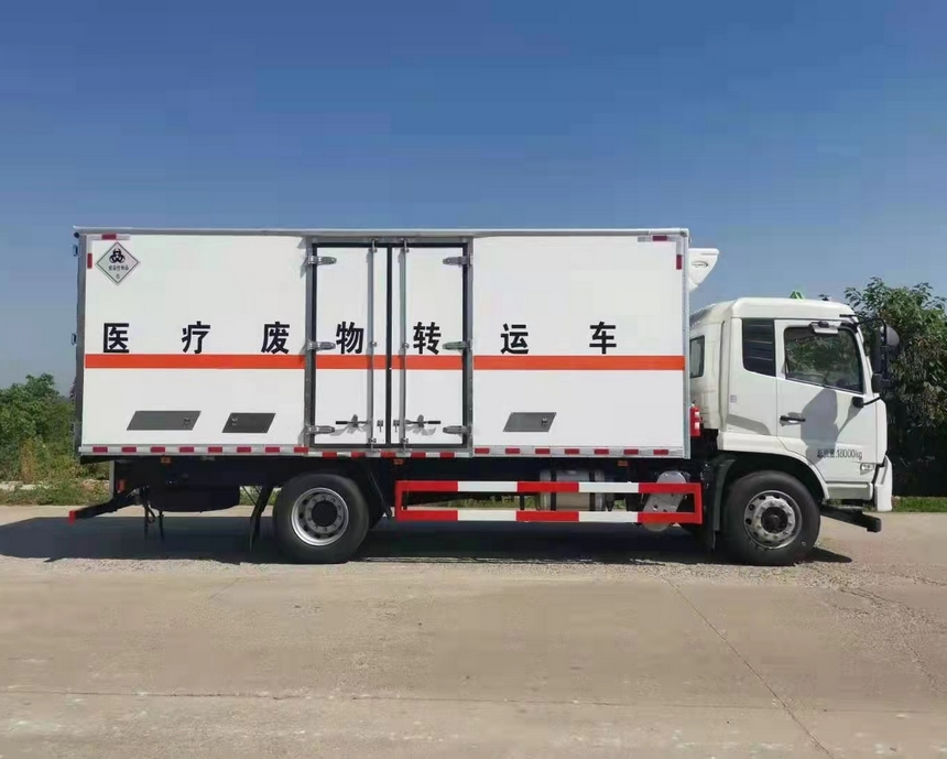 东风天锦医疗废物转运车